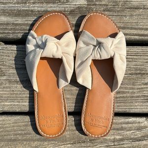 A&F knot sandals